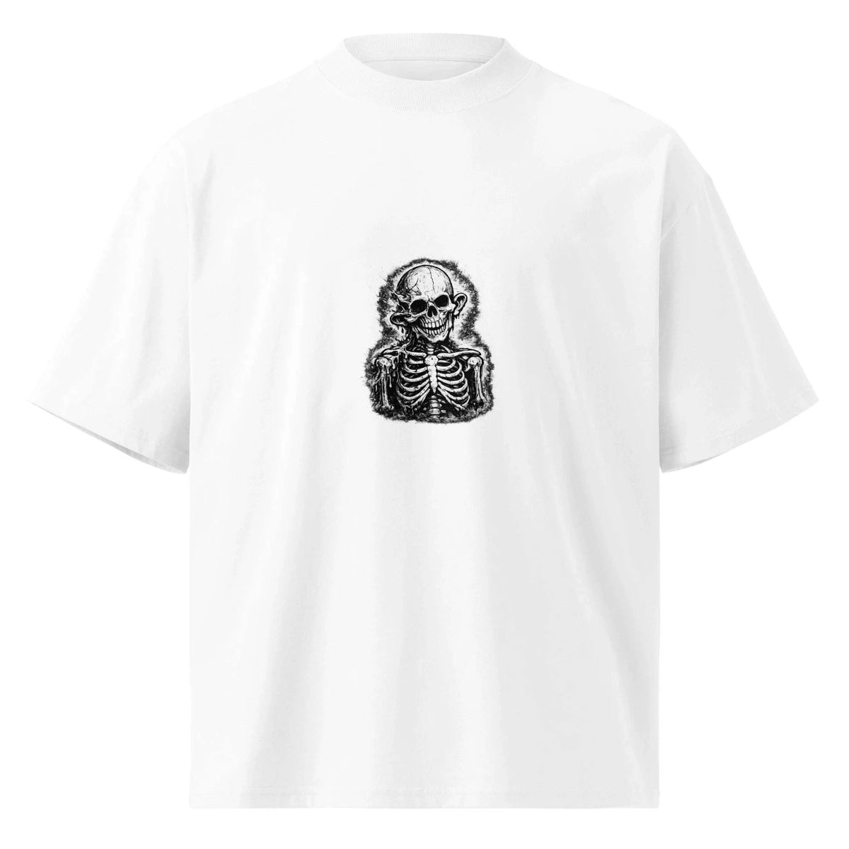 White Splinter Oversized T-Shirt