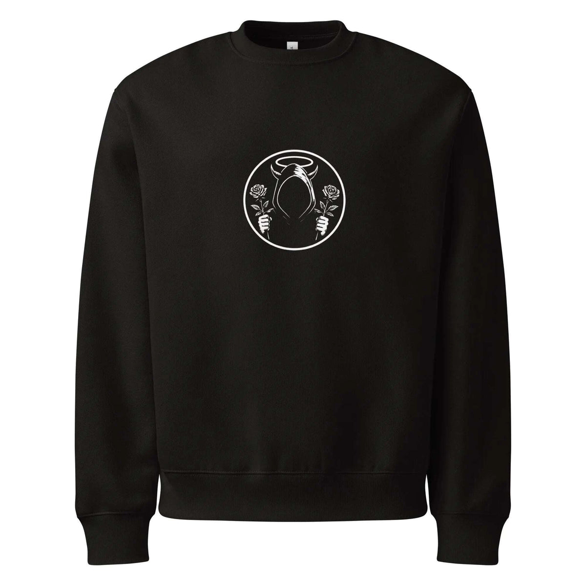 Black Shadow Oversized Sweatshirt