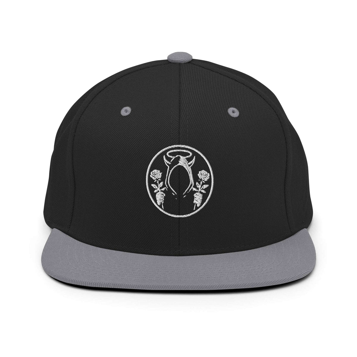 Shadow Snapback Cap Black & Grey
