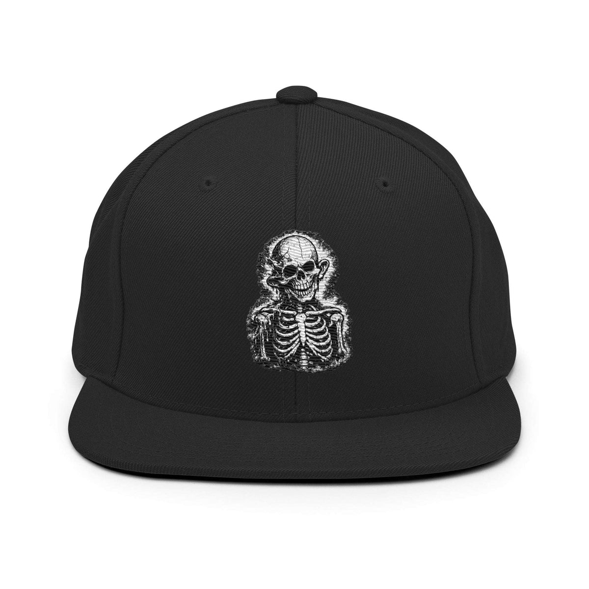 Splinter Snapback Cap Black
