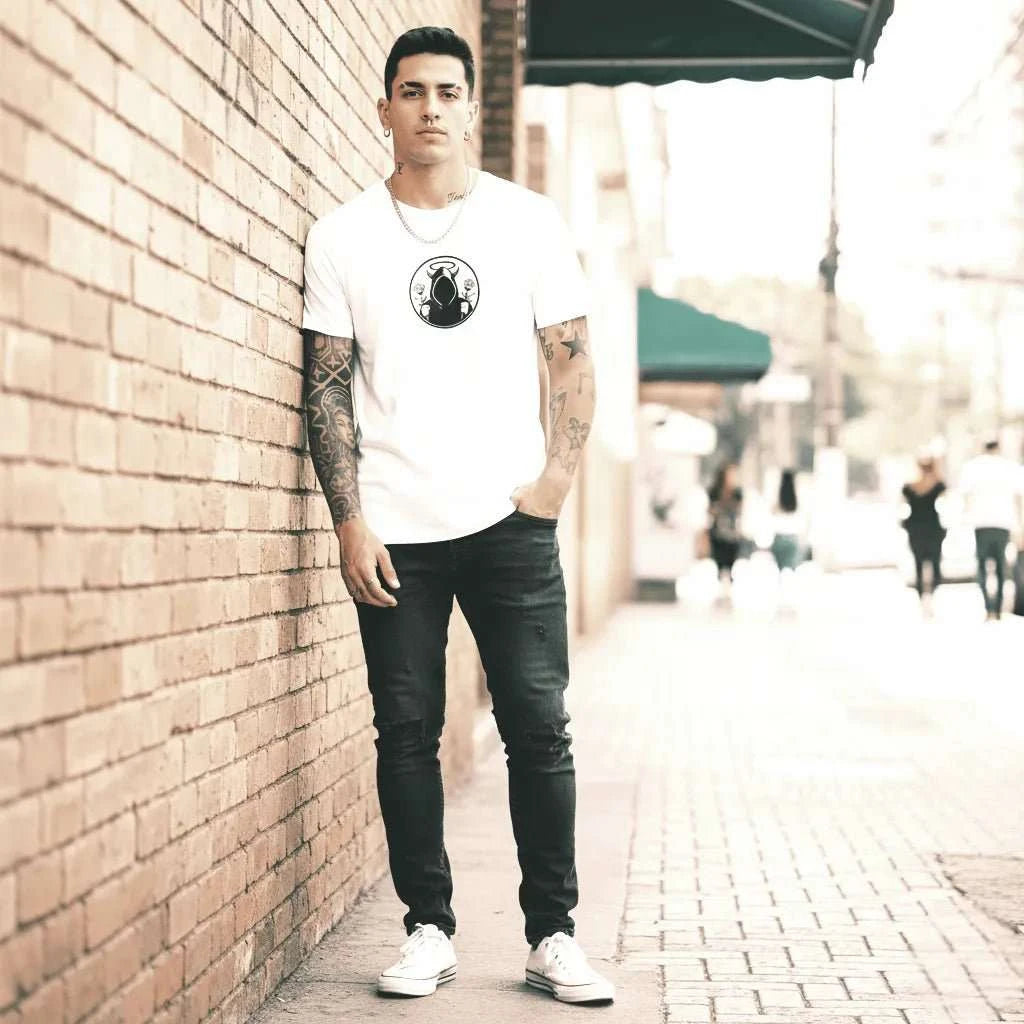 White Shadow Oversized T-Shirt