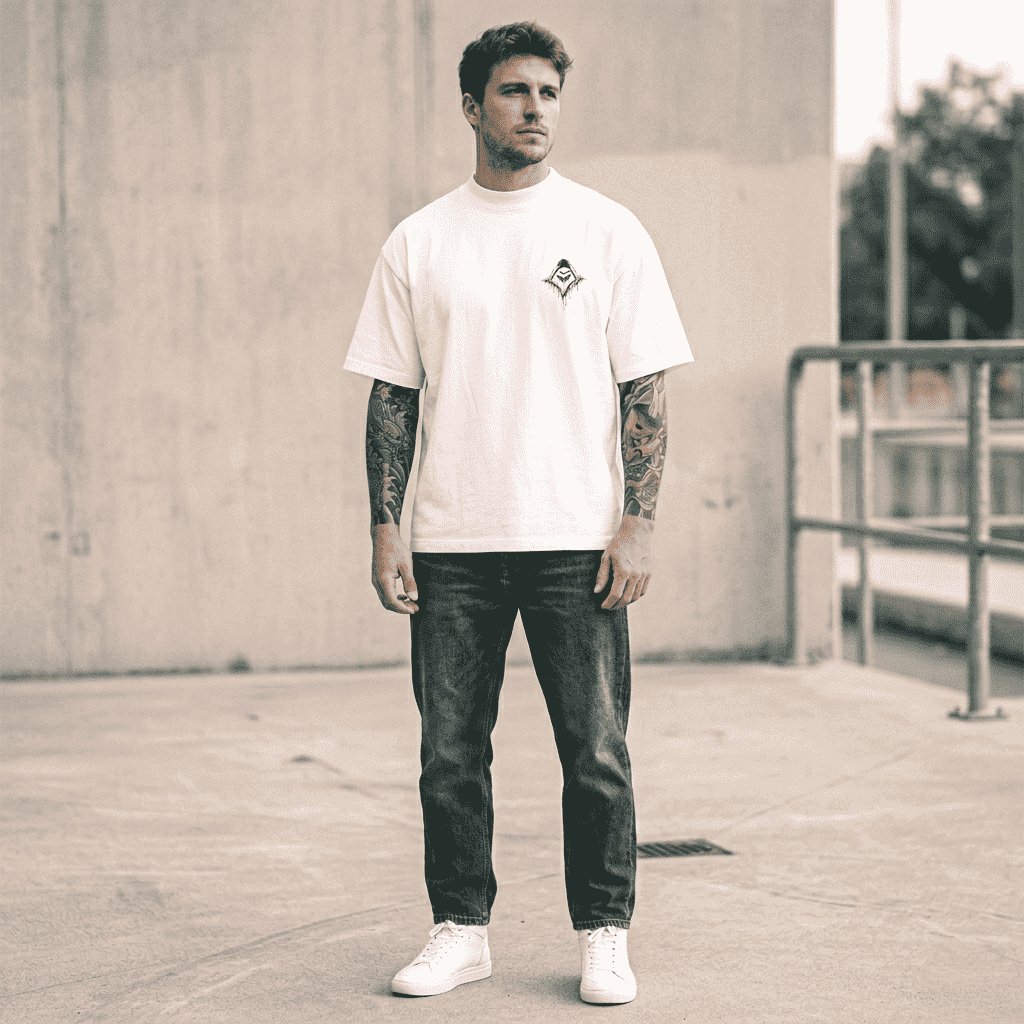 Wraith White Oversized T-Shirt