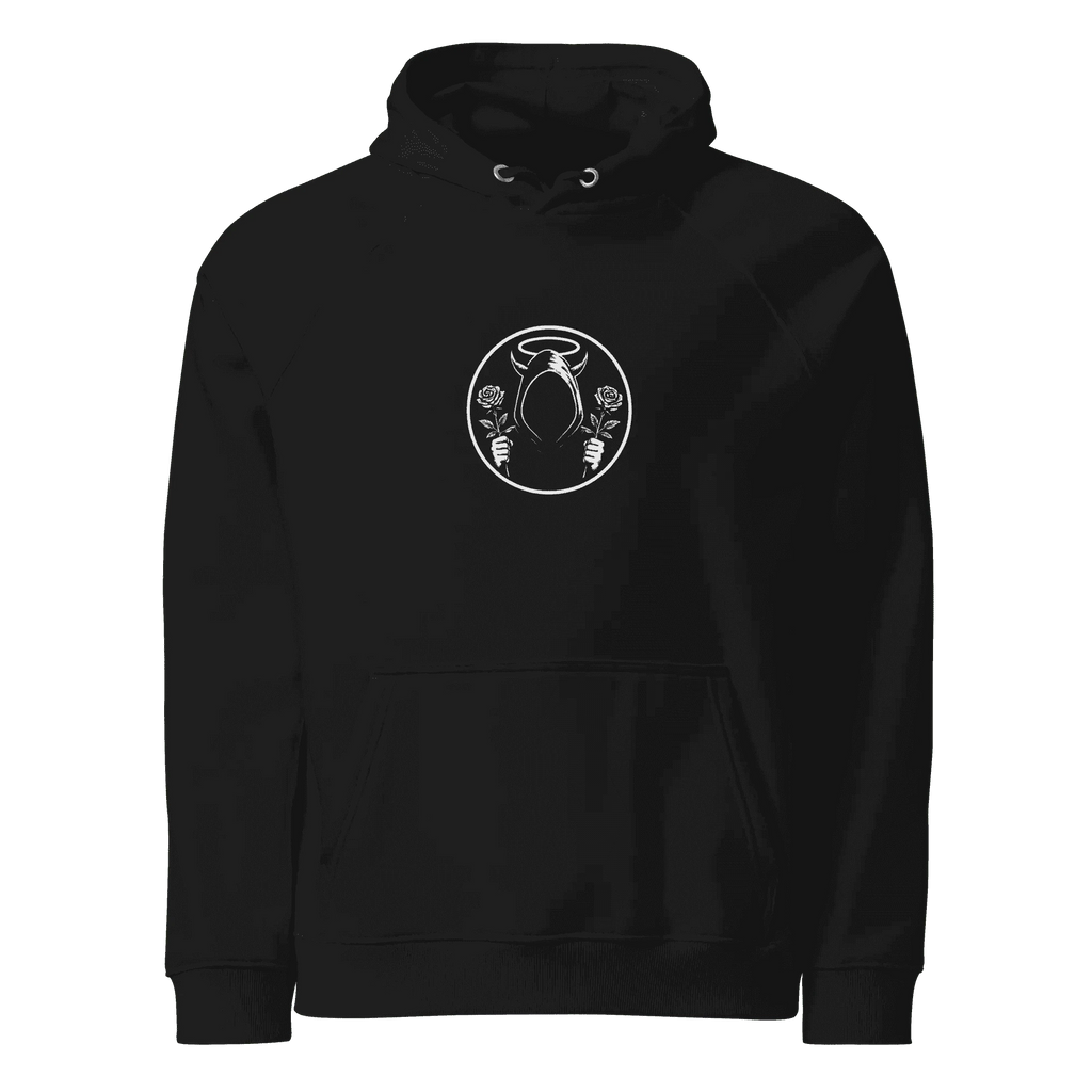 Black Oversized Hoodie – Minimalist Heavyweight Streetwear (400GSM) - SYN3R Minimalist Streetwear