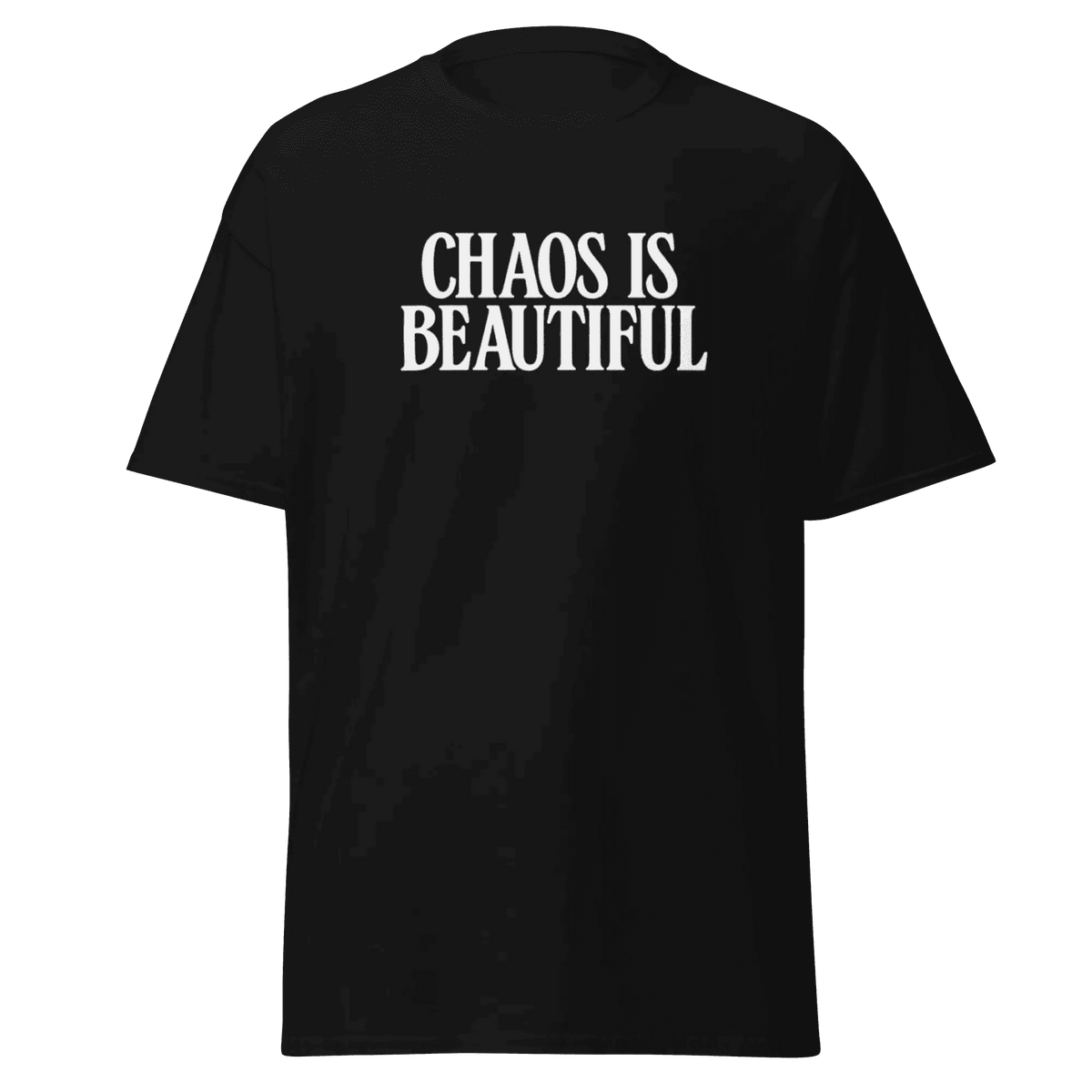 Black CHAOS Oversized T-Shirt