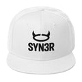SYN3R SNAPBACK CAP - White - SYN3R