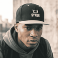 Core Snapback Cap Black & Grey - SYN3R Minimalist Streetwear
