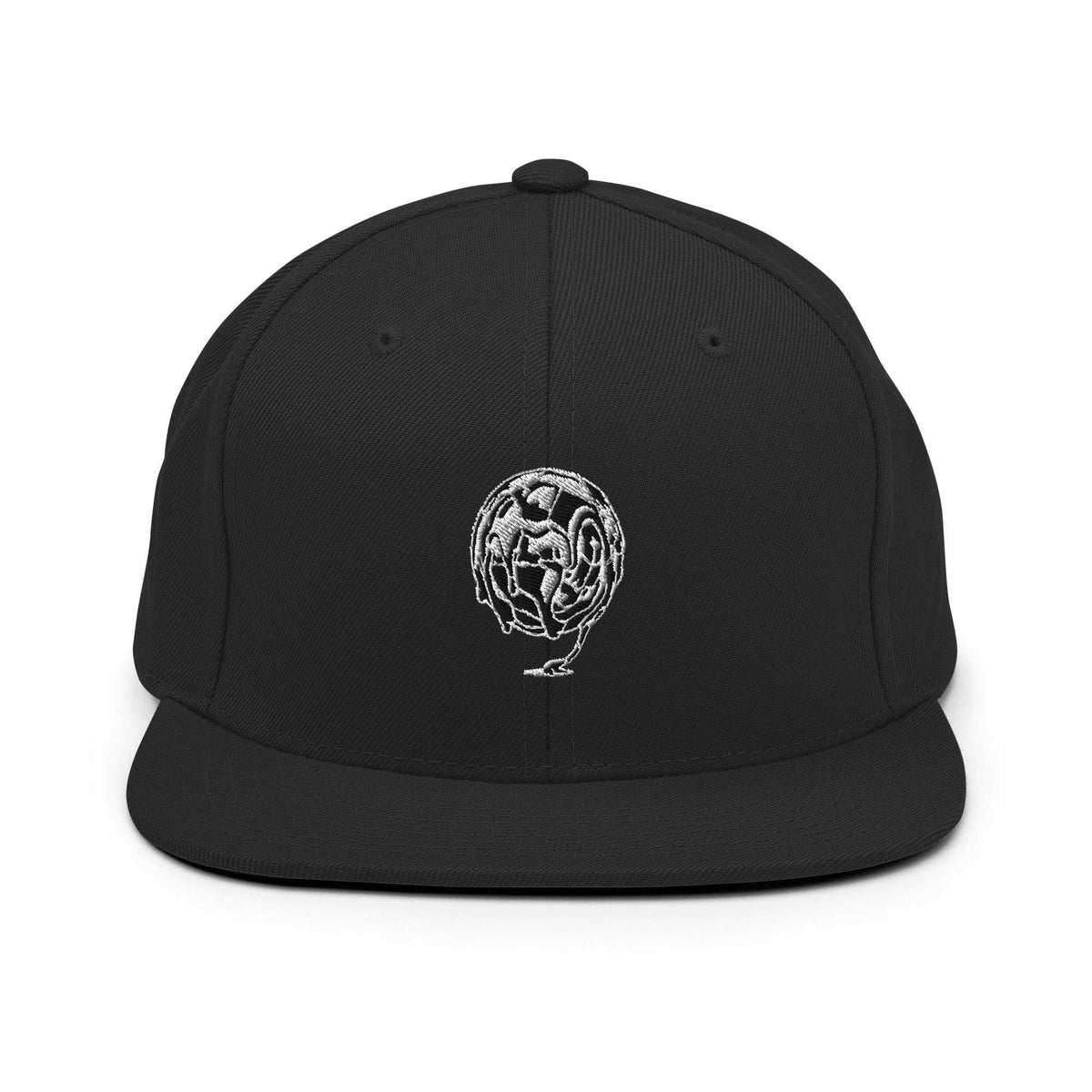 Distort Snapback Cap Black