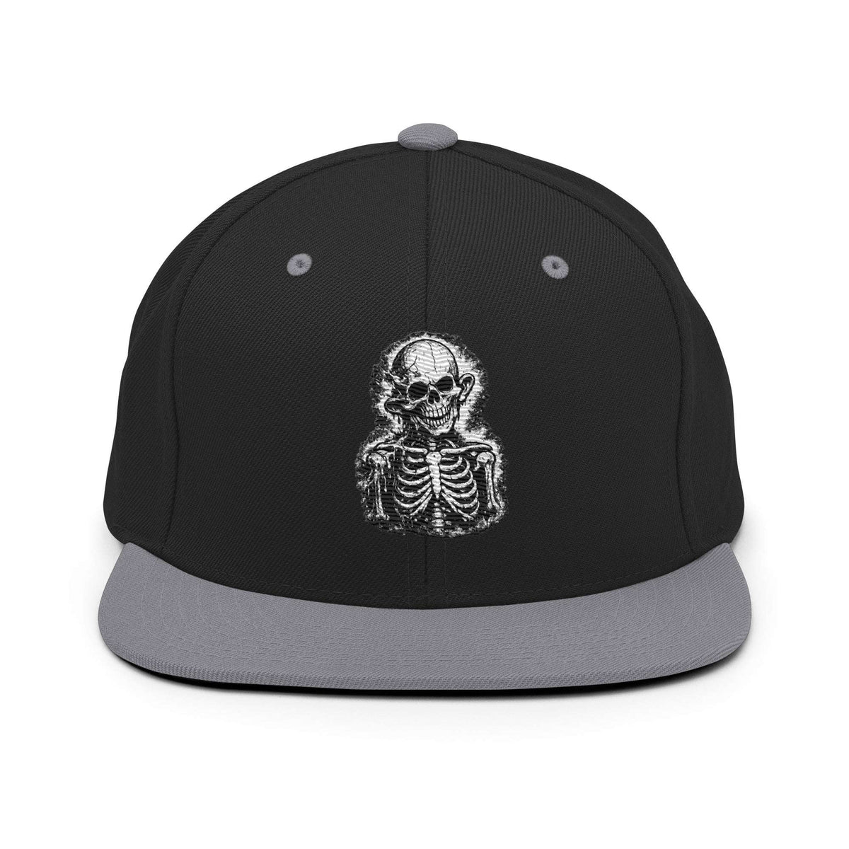 Splinter Snapback Cap Black & Grey