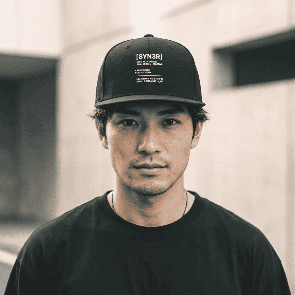State Snapback Cap Black