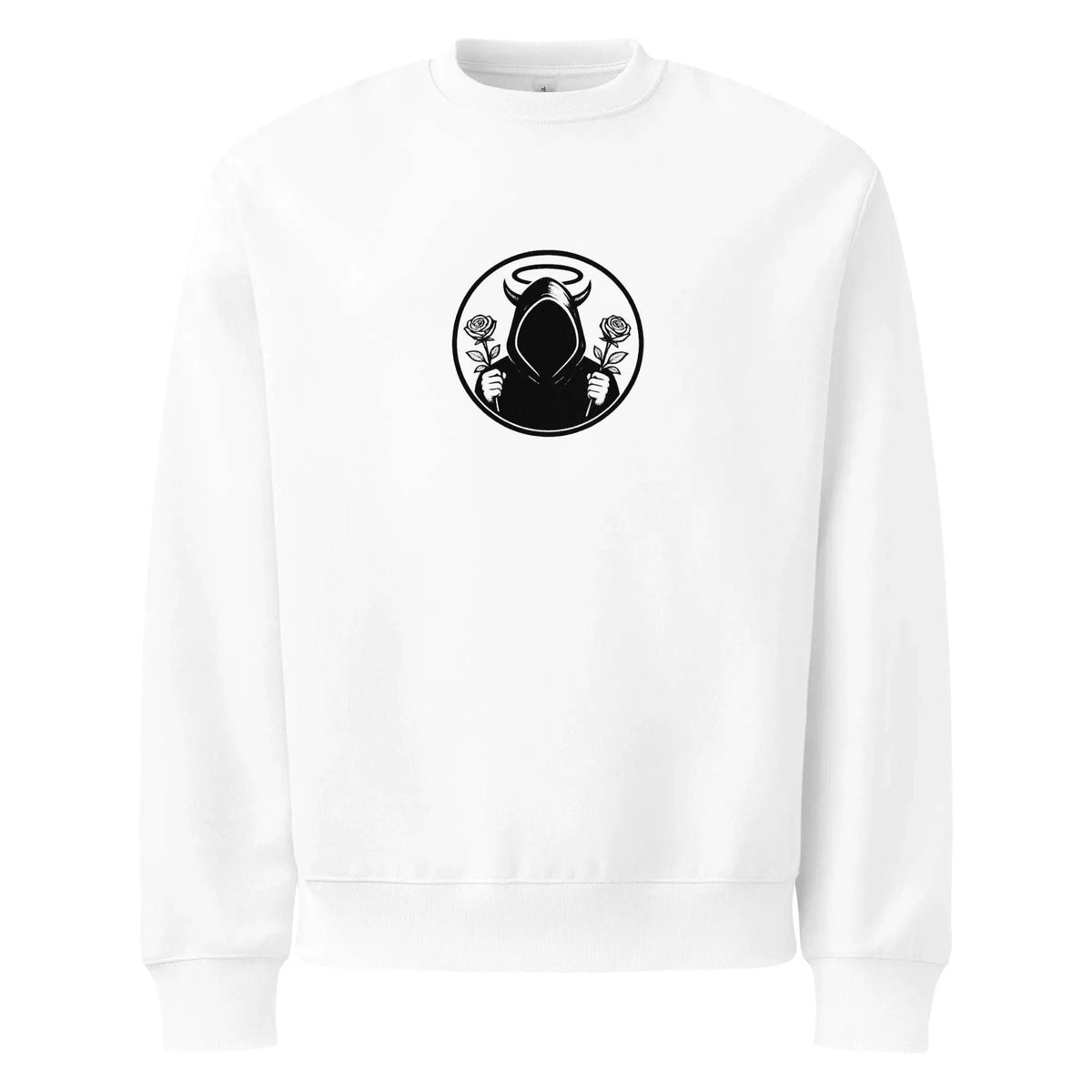 White Shadow Oversized Sweatshirt
