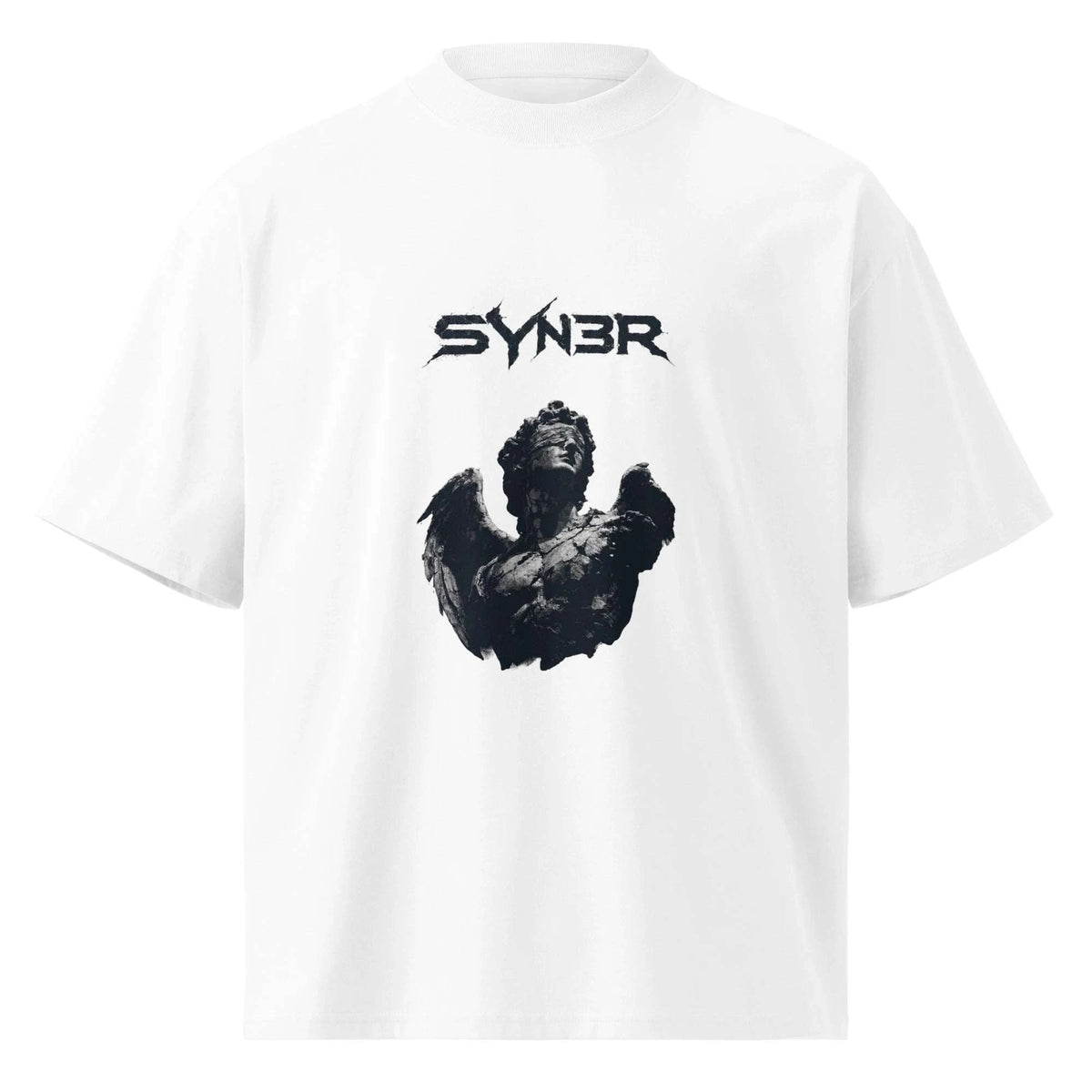 White Signal Oversized T-Shirt
