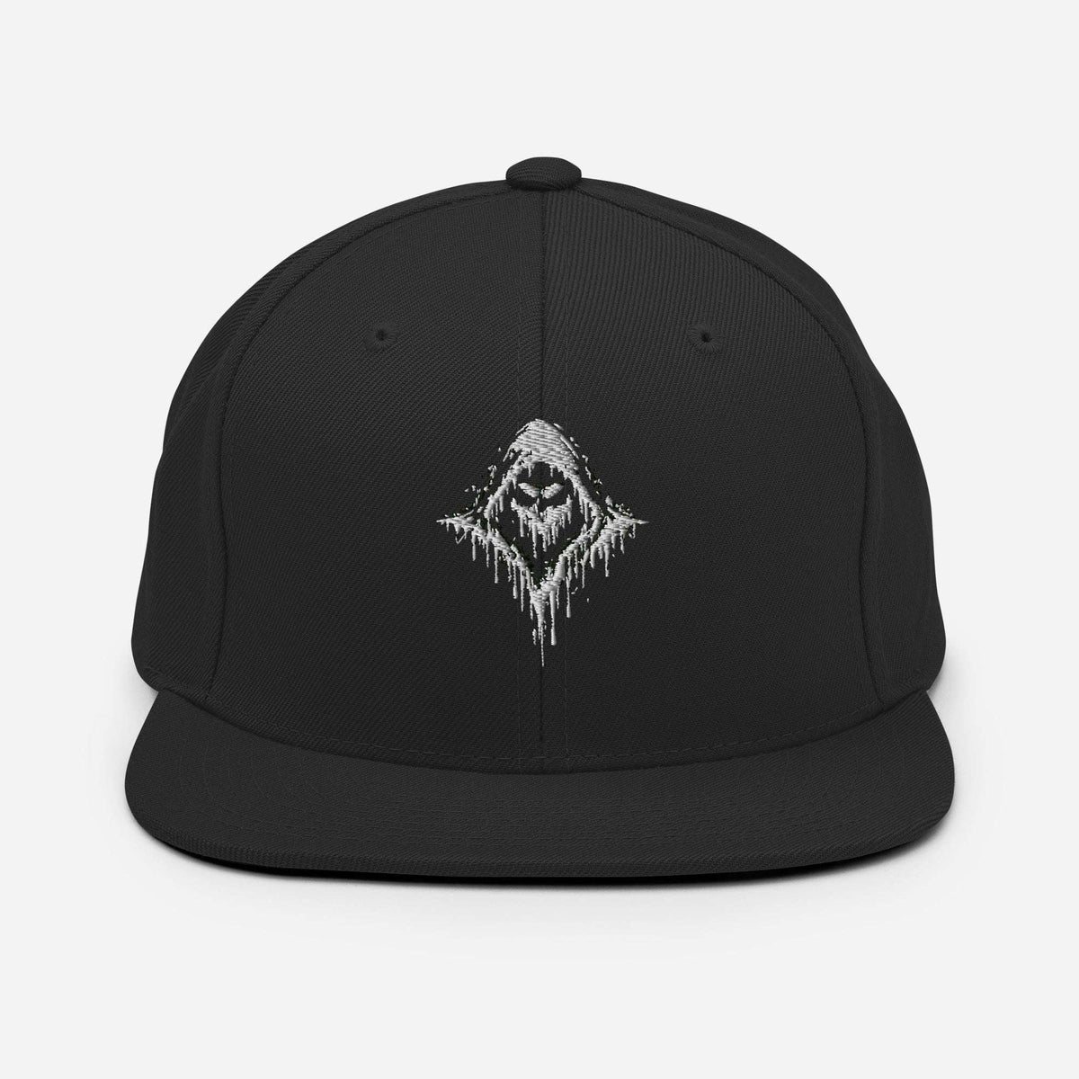 Wraith Black Snapback Cap