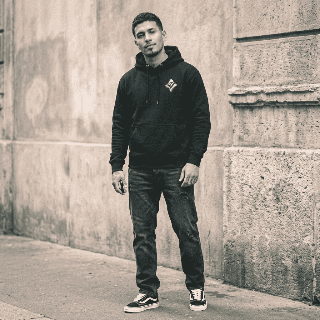 Wraith Black Oversized Hoodie