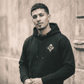 Wraith Black Oversized Hoodie - SYN3R Minimalist Streetwear