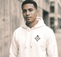 Wraith White Oversized Hoodie - SYN3R Minimalist Streetwear